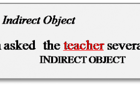common noun indirect object
